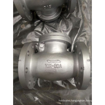 JIS 10K CAST IRON SWING TYPE CHECK VALVE/ NON RETURN VALVE